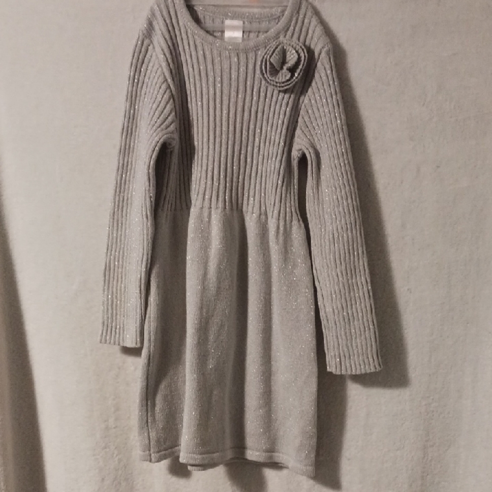 Gymboree Gray Knit Casual Dress for Kids